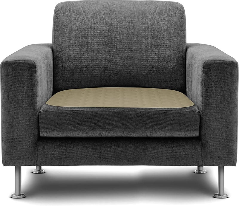 RMS Incontinence Chair Pad - Washable & Reusable Seat Protector & Bed Pad (Tan) - Image 5