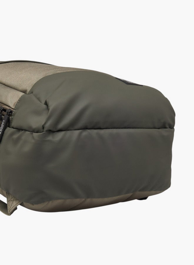 Lee Cooper Boys Solid School Backpack with Adjustable Shoulder Straps and Zip Closure - 17x32x48 cms  - Image 4