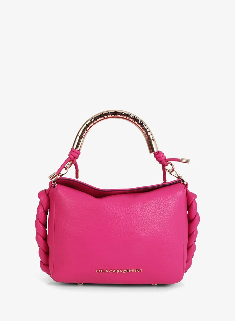 لولا كساديمونت Red Crossbody Bag with Metal Handle
