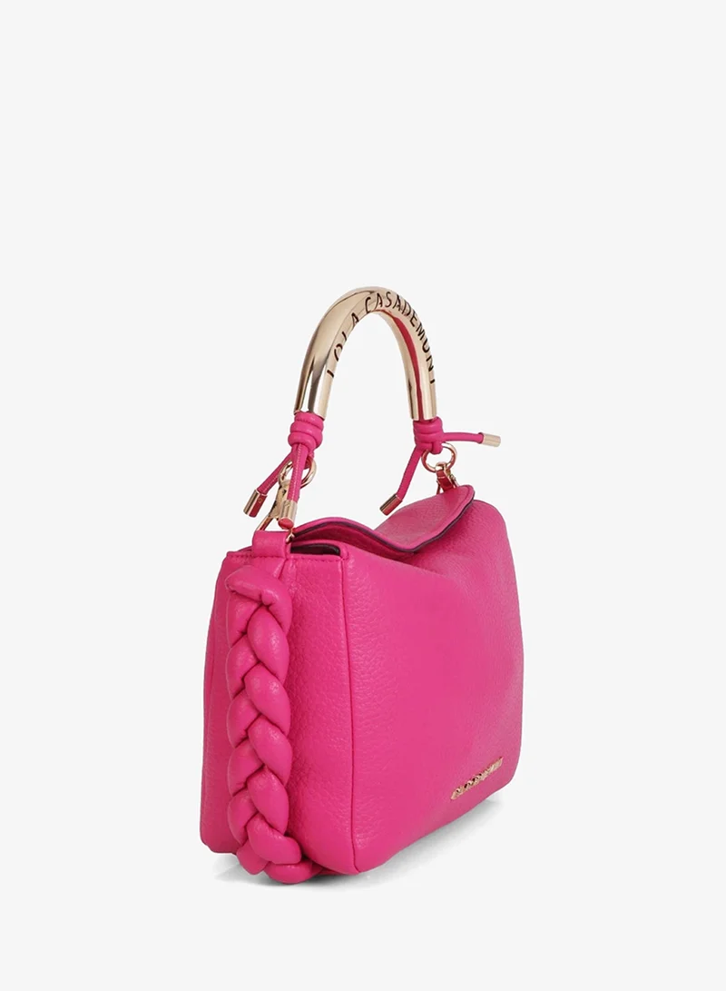 لولا كساديمونت Red Crossbody Bag with Metal Handle