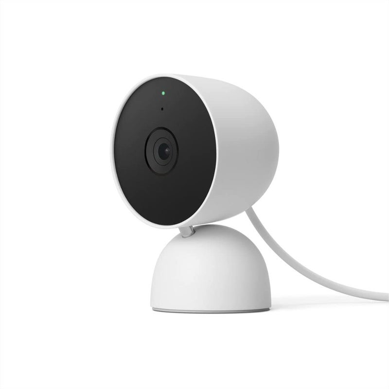 Google indoor Nest Security Cam 1080p (Wired) - 2nd Generation - Snow - Image 1