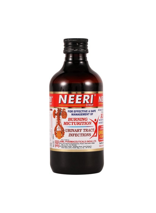 AIMIL Neeri Syrup For Effective & Safe Management 200 Ml Pack Of 8 - Image 1