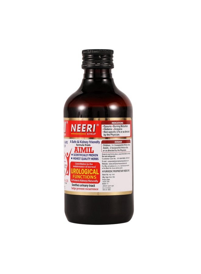 AIMIL Neeri Syrup For Effective & Safe Management 200 Ml Pack Of 8 - Image 3