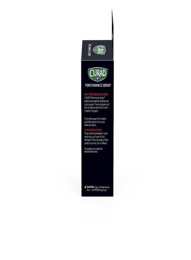 CURAD Performance Series Elbow Support, Dual Wrap-Around Strap, Universal, 1 Each - Image 3