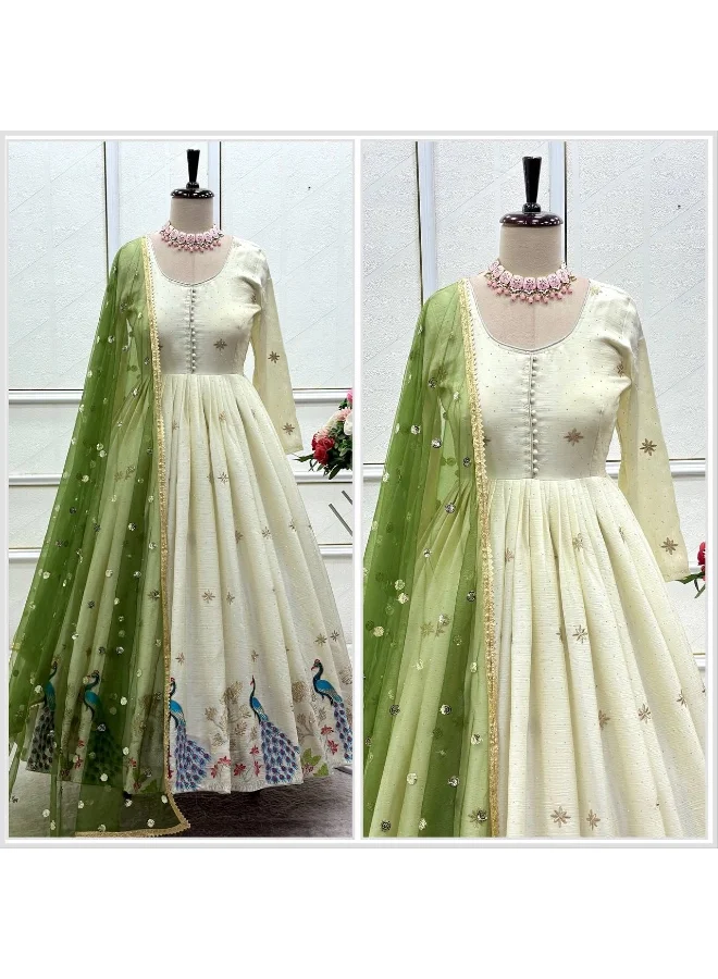 أميا Anarkali Handwork Collection
