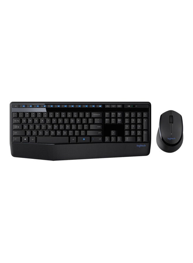 Logitech MK345 Wireless Keyboard And Mouse Set Black - Image 1