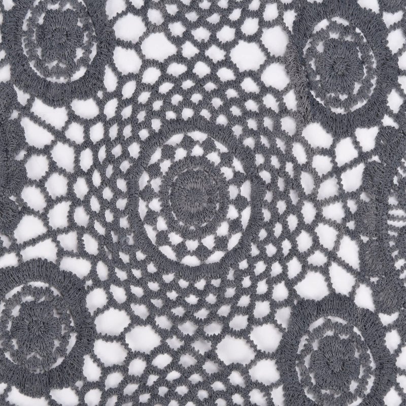 Grey Newborn Photography Lace Wrap Blanket Soft Baby Photo Prop Headband - Image 5