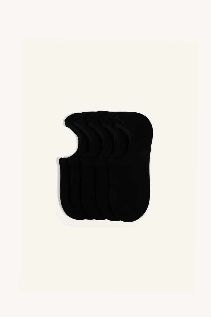 ديفاكتو Man Seamless 5 Piece Bamboo Ballet Socks