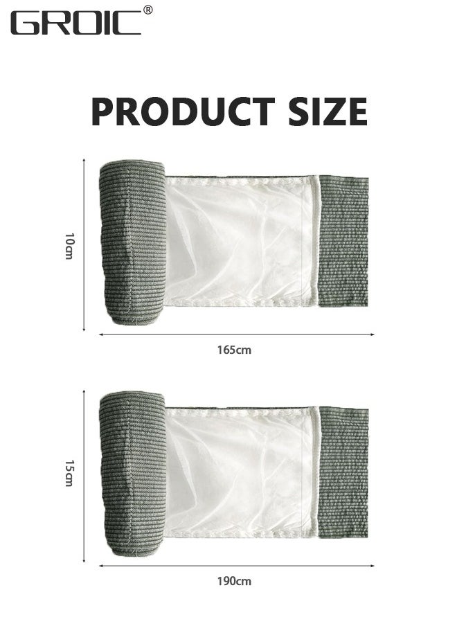 GROIC - 2 Pack Emergency Bandage, 4 Inch and 6 Inch Sterile Compression for Dressing First Aid Trauma, Vacuum Sterile Compression Bandages for First Aid Emergency, ETD Bandage for Camping, Hiking, Climbing - Image 1