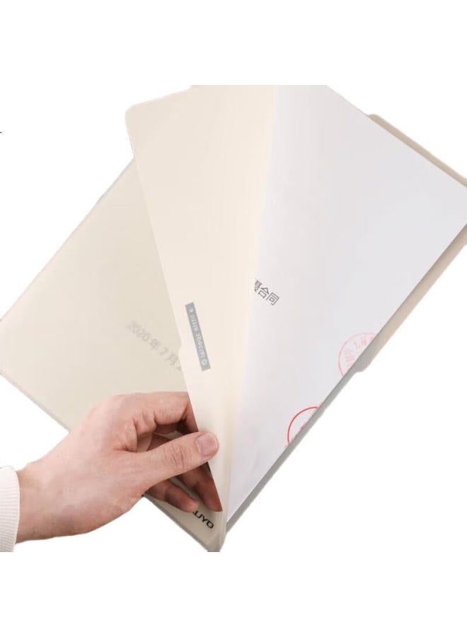 Kokuyo A4 Single Sheet File Folder, Yimi Xinpian, Student Office, College Entrance Exam Document Folder, Single Sheet In Four Random Colors, Wsg-Fus720 - Image 2