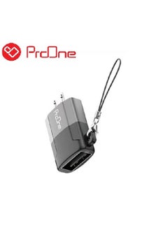 ProOne ProOne Micro USB to USB Adapter, micro usb male to usb A female connector Adaptor, micro usb to otg converter extender charger for charging cable Android Samsung Nokia LG  - Image 1