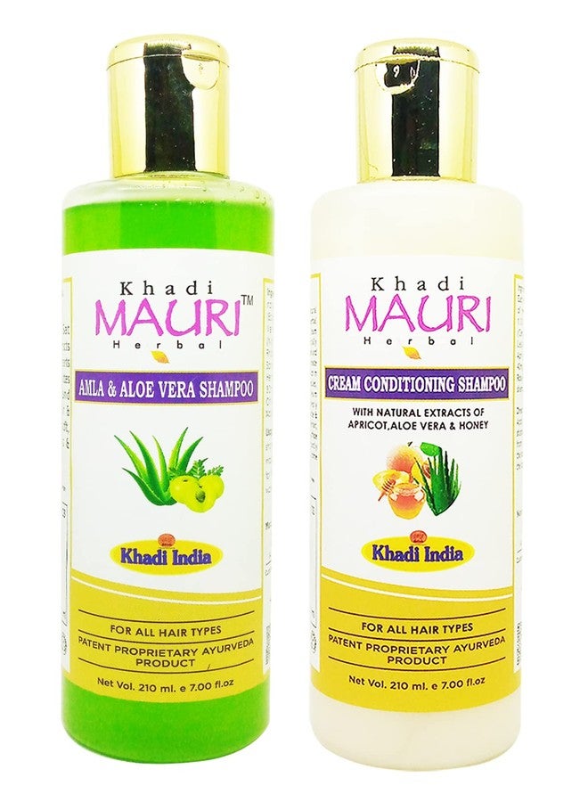 كادي شامبو كريم وبلسم الصبار من خادي موري أملا - عبوة من قطعتين (420 مل) - Image 1