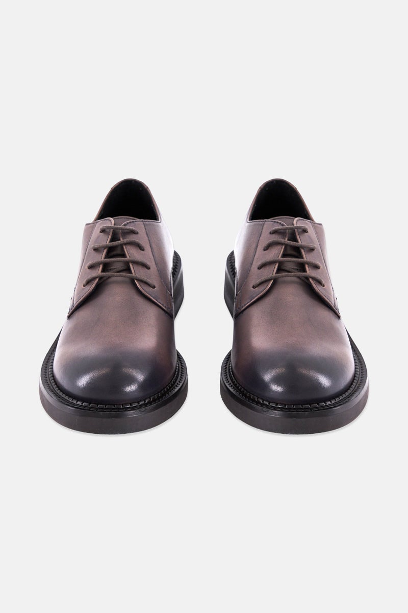 GEOX Women Serilda Lace Up Casual Shoes, Coffee Brown - Image 4