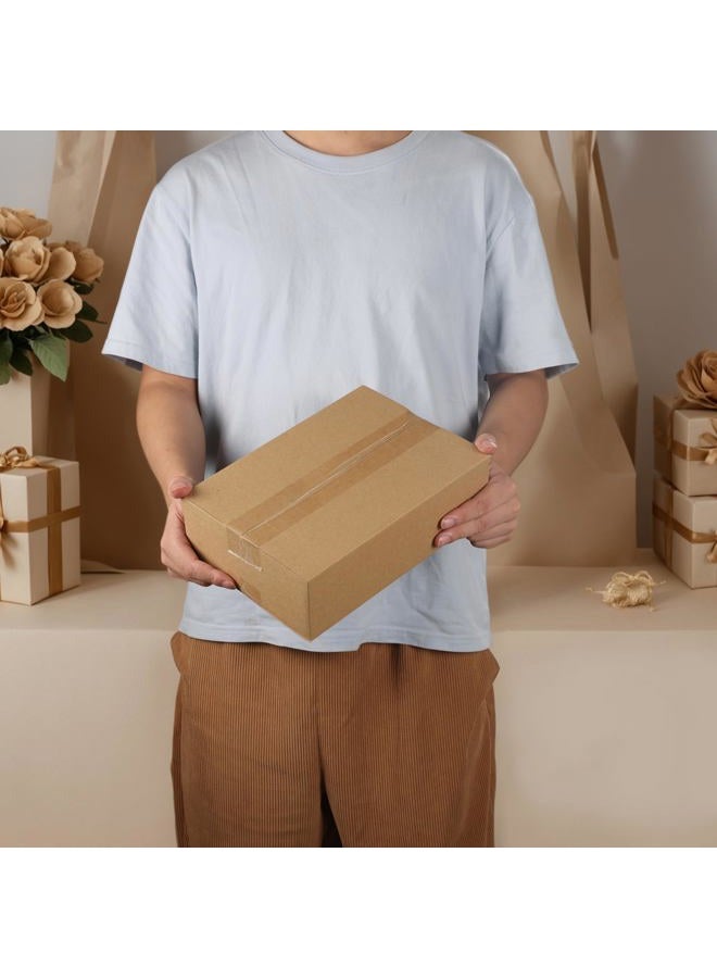 CRUGLA 40 Packs 10x7x3 Shipping Boxes for Small Business, Corrugated Cardboard Boxes Bulk for Shipping Packing Mailing - Image 4