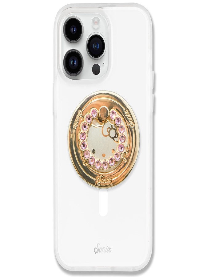 Sonix x Hello Kitty Magnetic Phone Ring for MagSafe iPhone 14 / 13 / 12 Series, Grip Holder with Finger Ring and Phone Stand (Sanrio, Pink) - Image 4