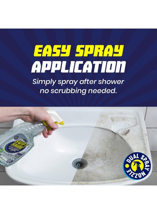 Silver Pot 3 pcs Bathroom Cleaner Spray - 946ml x 3 -  Multi-Surface Spray with Quick Action Formula for Grease, Stains & Build Up Dirt Removal for Shiny Floor, Sink, Toilet & Drain - Image 2