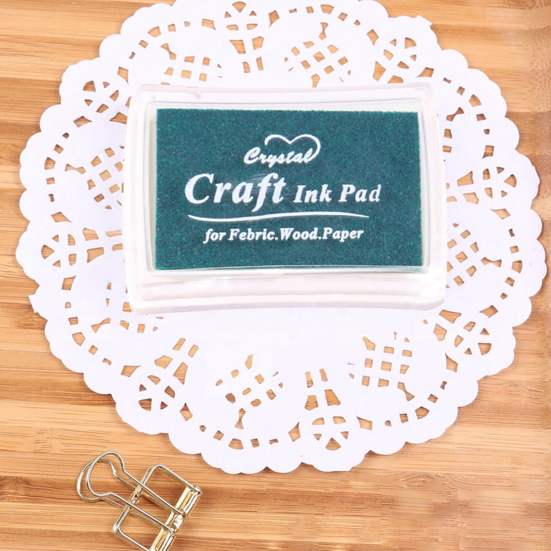 Stamp Pad: High-Quality Sponge Material, Compact Lightweight Design - Vibrant Color Options Ink Pad for Office Crafting DIY Projects - Image 2