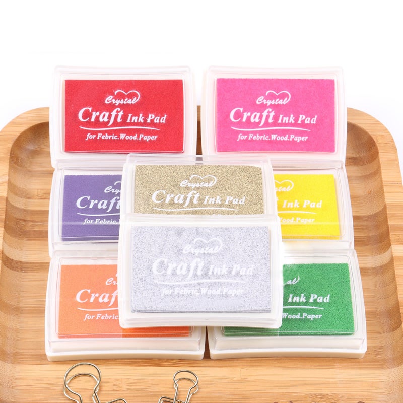 Stamp Pad: High-Quality Sponge Material, Compact Lightweight Design - Vibrant Color Options Ink Pad for Office Crafting DIY Projects - Image 3