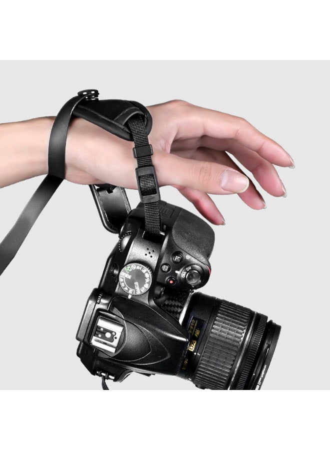Microfiber Camera Hand Strap, Secure Padded Camera Holder Wrist Strap for Canon Nikon Sony Fujifilm Olympus DSLR and Mirrorless, Must Have Photography Accessories for Photographers - Image 4