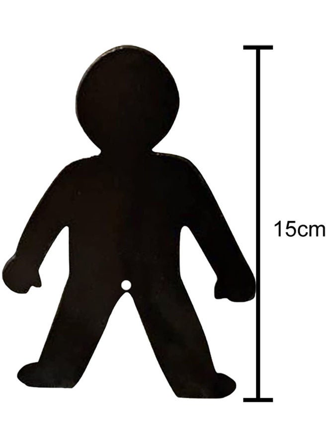 نيبمينينت Detachable Stainelss Steel Funny Gridiron أسود 15.00x0.30x5.00سم - Image 4