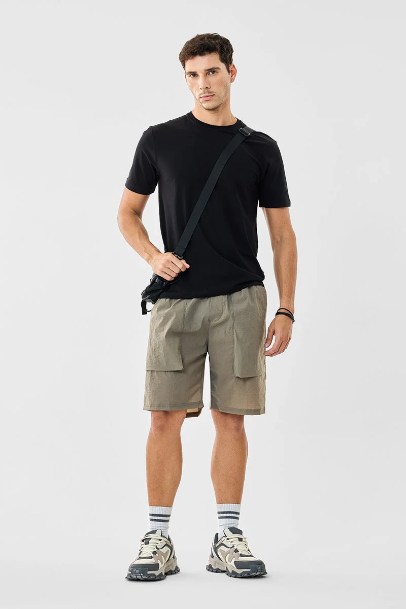 SNITCH شورت برباط بقصة عادية قابلة للتمدد