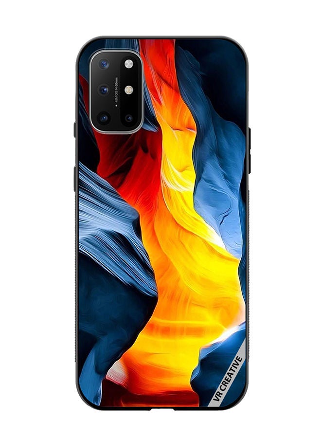 VR CREATIVE Protective Case Cover For OnePlus 8T Abstract Design Multicolour - Image 1