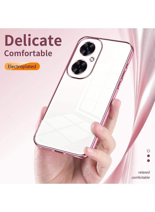 Zaboon Case For Huawei Maimang 20 / nova 11i Transparent Plating Fine Hole Phone Case - Image 5