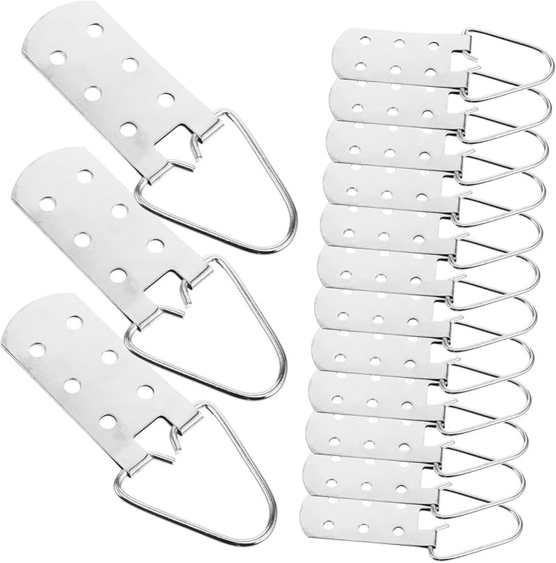 Heavy Duty Metal Picture Hangers 20 Pack Wall Hooks For Framed Art Home Office Gallery - Image 2