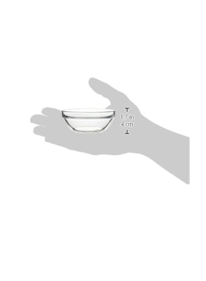 باساباتشي Pasabahce Chef’s Small Bowl Set of 6 bowls -(9cm) -Capacity (130ml)-Turkey Made - Image 3