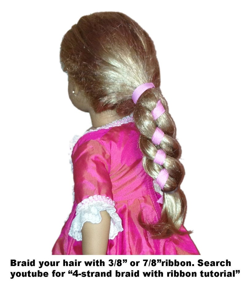 Q-YO 50yd(10x5yd) 1/4" Satin Ribbons for Crafts, Gift Package Wrapping, Hair Bow Clip Accessories Making, Crafting, Indoor Decor - Image 2