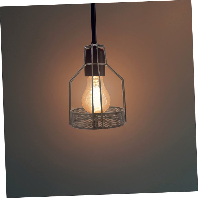 Vintage Iron Ceiling Light Shade Small Rustic Home Decor For Living Room - Image 4