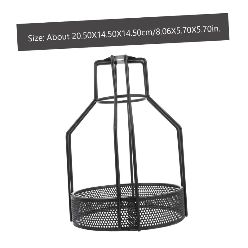 Vintage Iron Ceiling Light Shade Small Rustic Home Decor For Living Room - Image 3