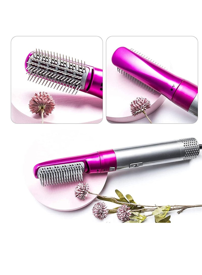 إلترازون Hair Dryer Brush 5 In 1 Hair Blower Brush Hot Air Styler Comb One Step Hairdryer Electric Blowing Hair Dryer Auto Curling Iron - Image 3