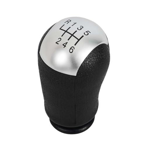 CYDZSW 6 Speed Shift KnobCar Manual Gear Shifter Knobs Compatible with Ford Mustang Focus SMax CMax Galaxy Fiesta MK6 Transit Mondeo MK3 - Image 1