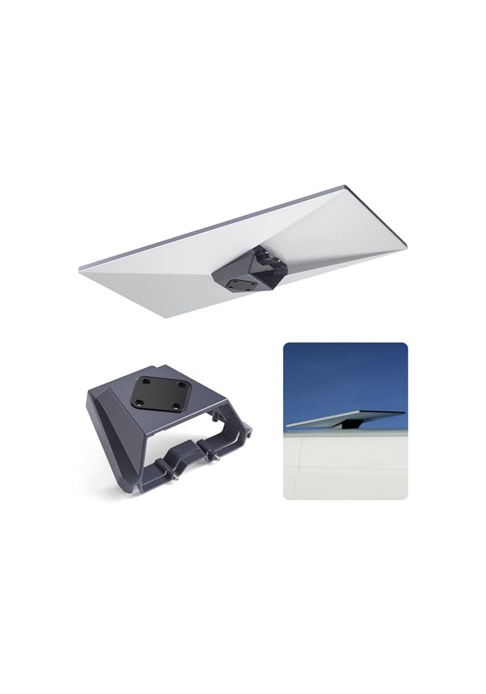 XLTTYWL Starlink Mount Premium Starlink Standard Mobility Roof Bracket for Star Link Starlink Standard 44XGen 3 Flat Dishy Fits RV Boat Wood Metal Plastic or Slotted Vehicle Rails - Image 1