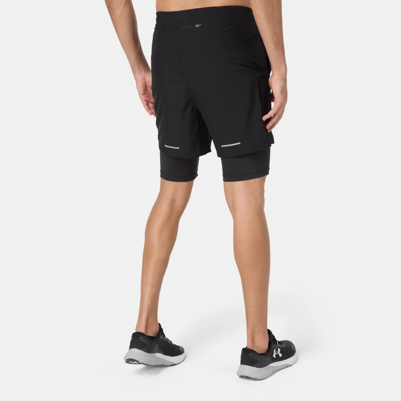 Sun and Sand Sports Black Men's Hybrid Shorts for Men | Best Price UAE
