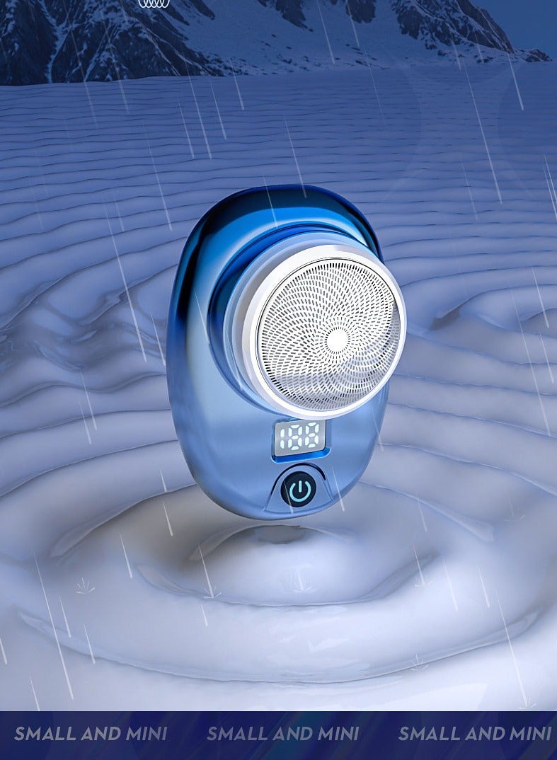general Portable Digital Shaver Travel Compact Mini Shaver Water Wash Electric Home Smart Shaver Electric Clippers - Image 4