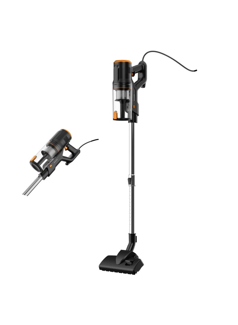 Moxedo Corded Vacuum Cleaner 18KPa Powerful Suction ,3 Speed Modes ,600W, 1.0L Capacity, 6M Cord Handheld Stick Vacuum Cleaner with Hepa Filter for Home Car Hardwood & Carpet - Image 1