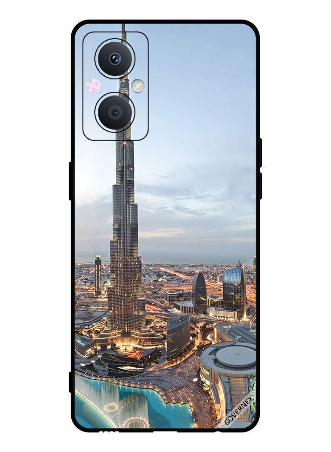 Covernex Protective Case Cover For Oppo A96 Beautiful View Of Downtown Dubai - Image 1