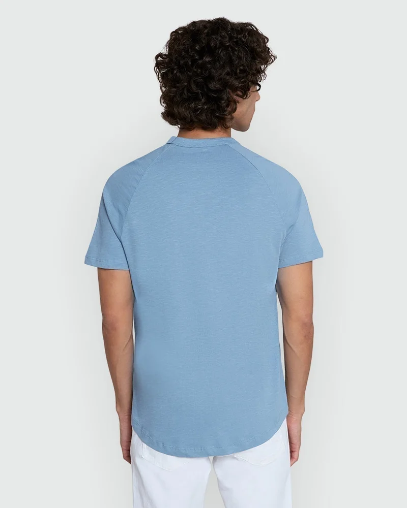 Ovs Men’S Garda Crew Neck Tee – Citadel Blue