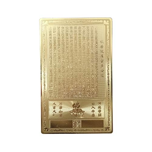 FengShuiGe Feng Shui Guanyin Buddha Gold Card/Amulet Card for Protection - Image 4