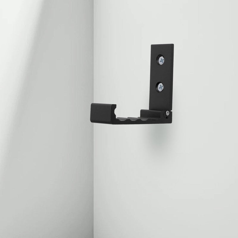 Heavy Duty Folding Wall Mounted Coat Hooks Aluminum Black Rotary For Entryway Bathroom - Image 5