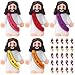 Bememo 25 Pcs Little Jesus Figures Mini Jesus Loves You Figures Original Design Multicolor Tiny Easter Figurines to Hide and Seek Religious Gifts for Easter Egg StuffersBright Color - Image 3