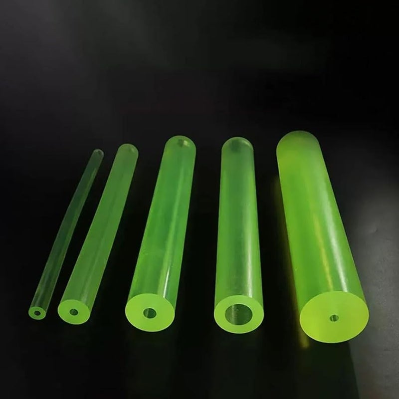 Polyurethane Hollow Round Bar 20x10x500mm Shock Absorbing Rod for Construction Machinery - Image 1
