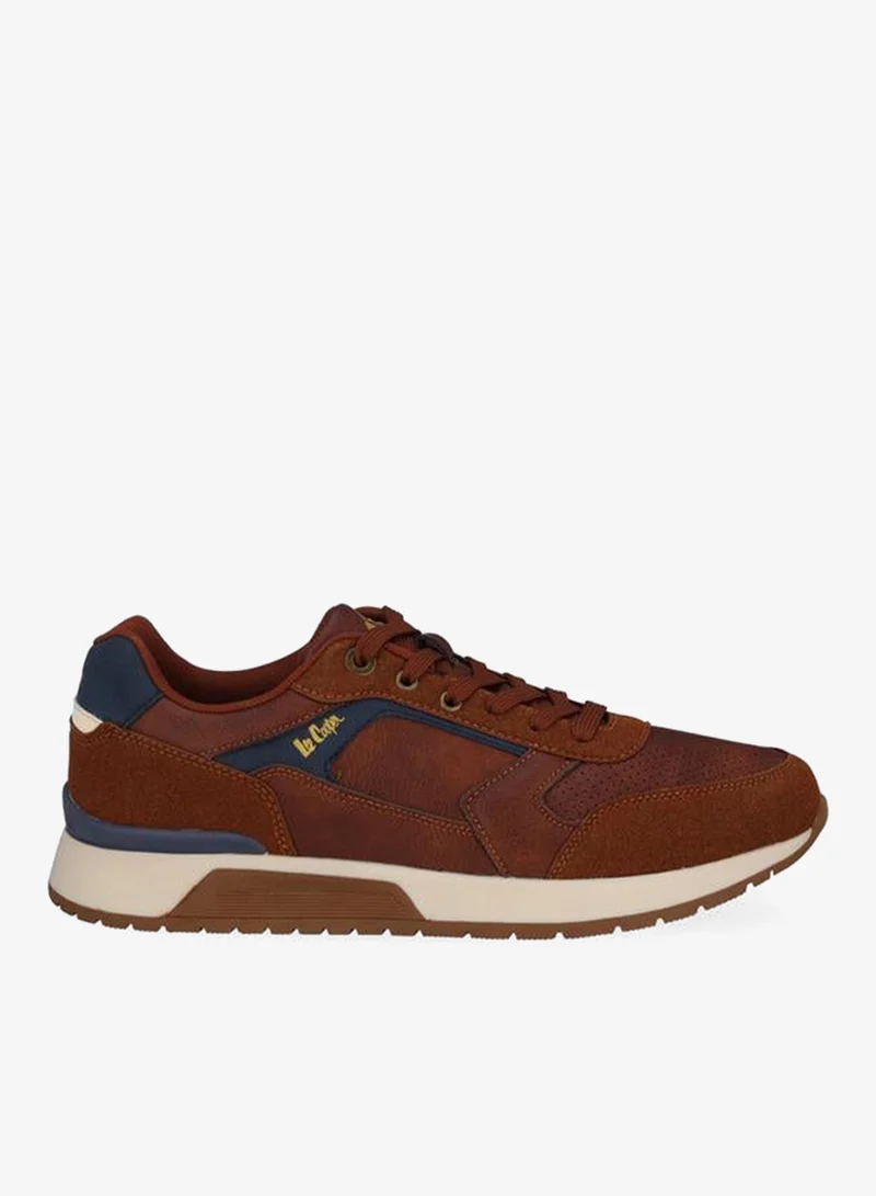 Lee Cooper COGNAC Men Lace-Up Ankle Sneakers for Men | Best Price UAE