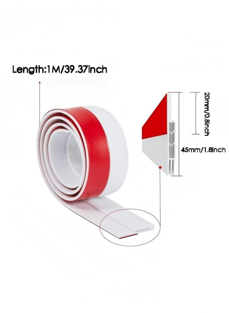 شريط عازل للباب والنوافذ 🚪 لاصق ذاتيًا ضد الغبار والهواء والصوت والحشرات يحافظ على العزل الحراري سهل التركيب والقص - Image 4