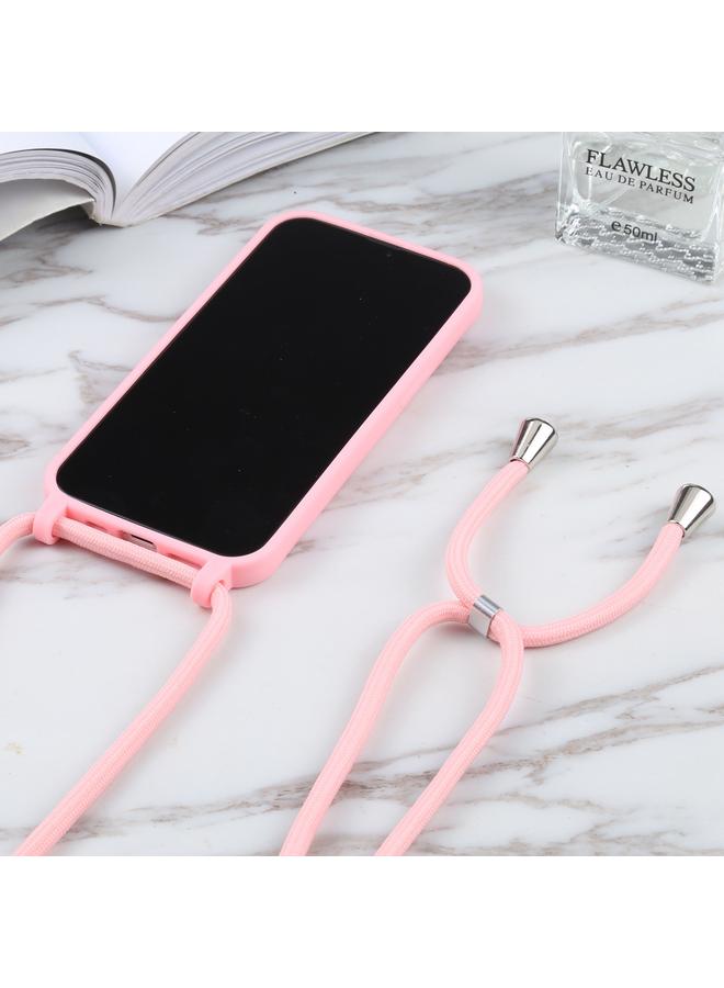 زبون جراب لهاتف iPhone 13 mini - جراب واقٍ من مادة TPU بألوان الحلوى مع حبل - Image 4