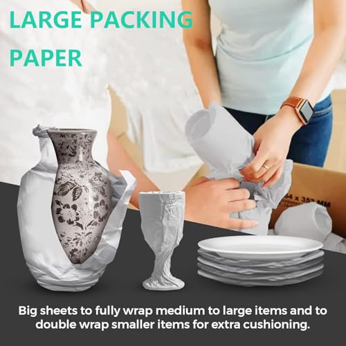 BEIBOON Large Moving Paper Packing Sheets 24x36 Inch Newsprint Paper for Packaging Moving Shipping Supplies, Wrapping Fragile Items, Pet Cage Liners 10.8LB - Image 3