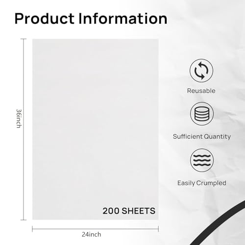 BEIBOON Large Moving Paper Packing Sheets 24x36 Inch Newsprint Paper for Packaging Moving Shipping Supplies, Wrapping Fragile Items, Pet Cage Liners 10.8LB - Image 2