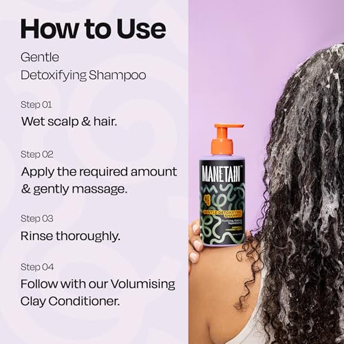 MANETAIN Gentle Detoxifying Shampoo 237ml – Deep Cleansing for Oily Scalp & Fine Hair - Image 5